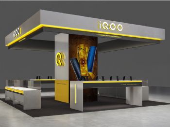 手机卖场展示柜展示道具系列整体方案