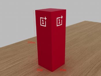 手机专卖店广告落地灯箱