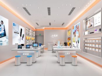数码手表及教育用品展示厅装饰