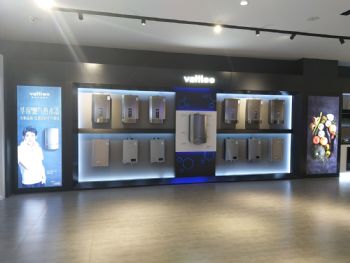 华帝热水器门店装饰物料一体化