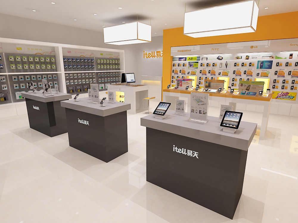 手机专卖店展台