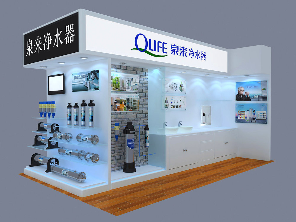净水机产品专卖店展示形象柜