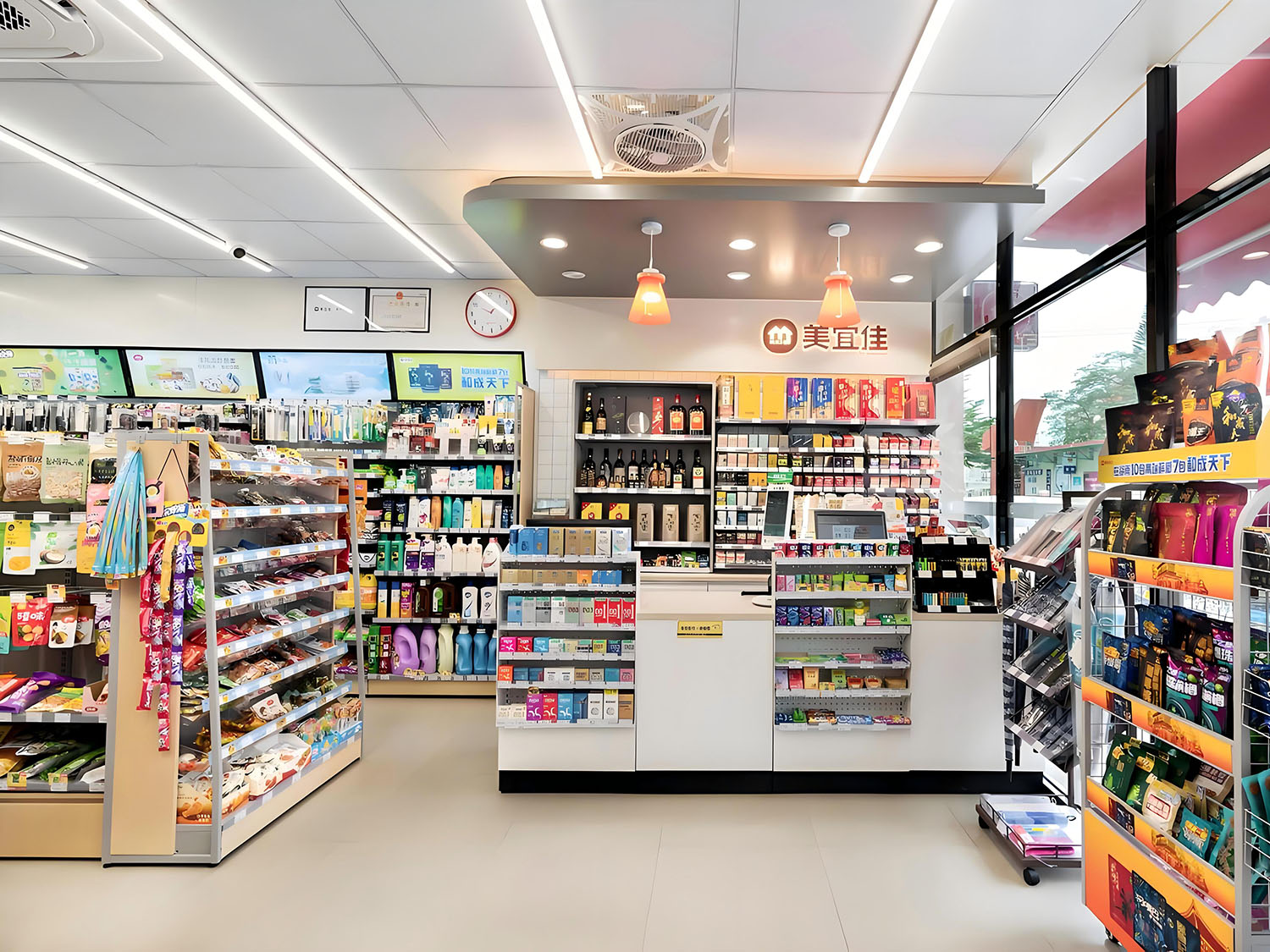 便利店门店装饰整体方案